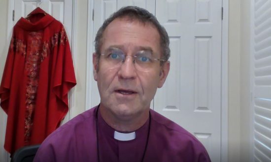 Video of Bishop John giving his Palm Sunday message