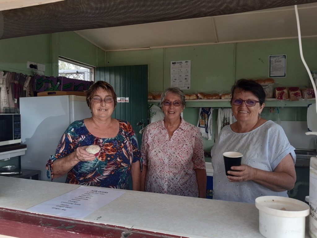 Margaret, Pam and Narelle from the The Ladies’ Guild of St John’s, Biggenden