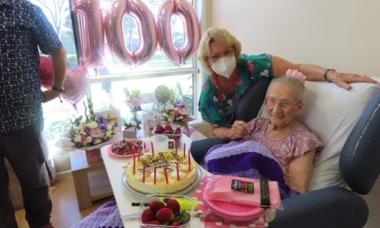 Thelma Brown celebrated her 100th birthday