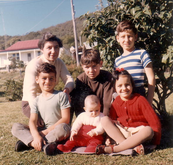 Tony Rinaudo and family