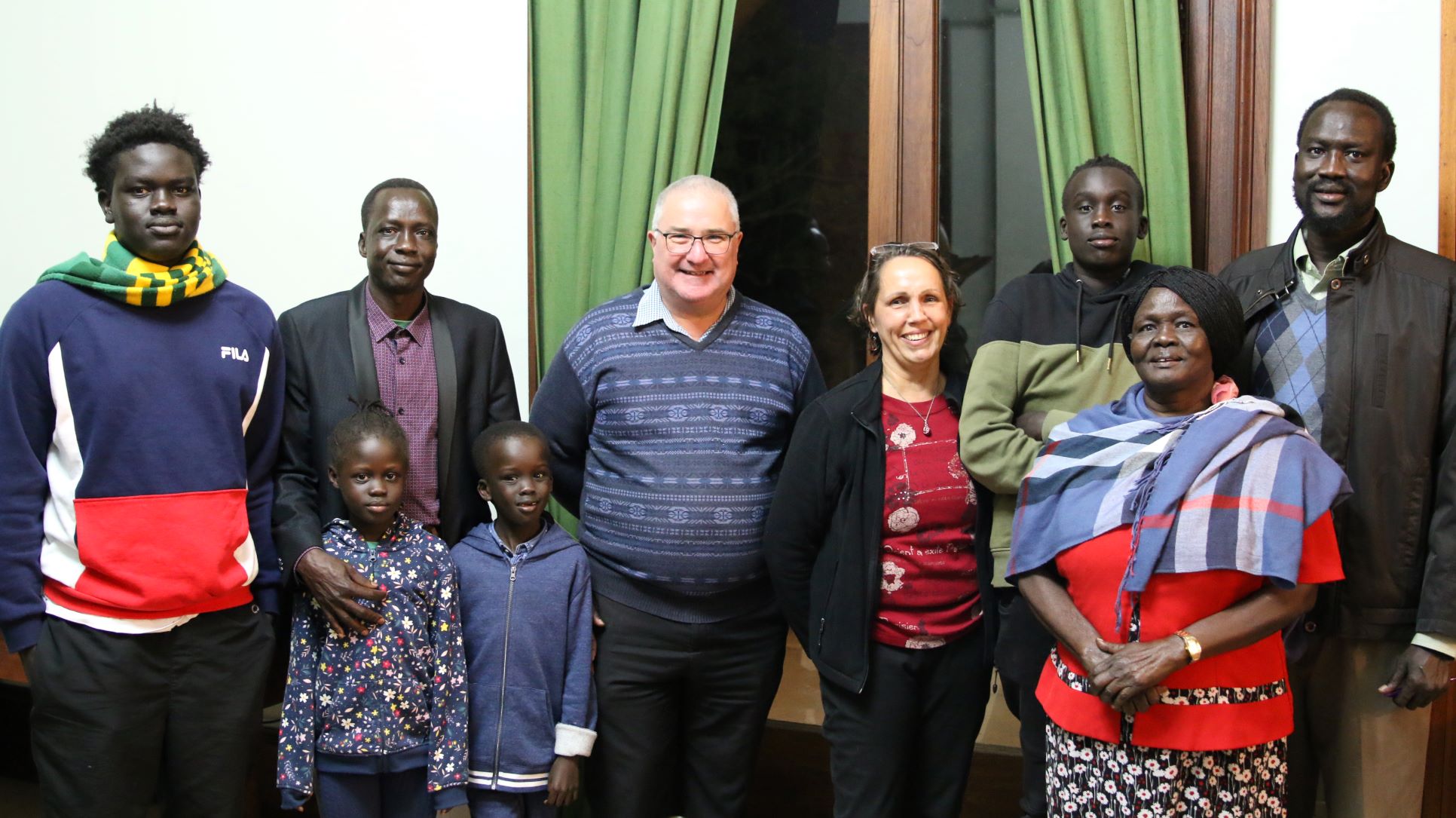 South Sudanese community members and St Francis College staff