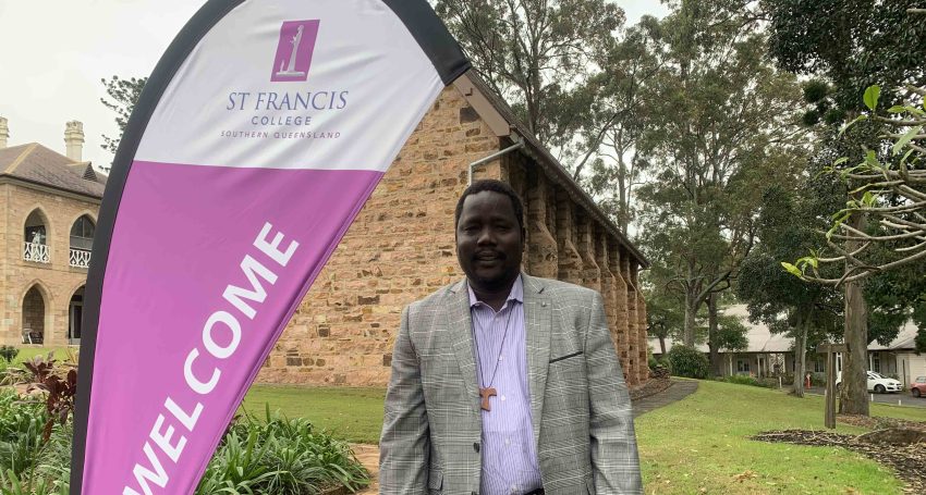St Francis College formation student Peter Jongkuch