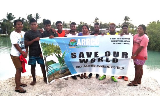 Young people from the Republic of Kiribati