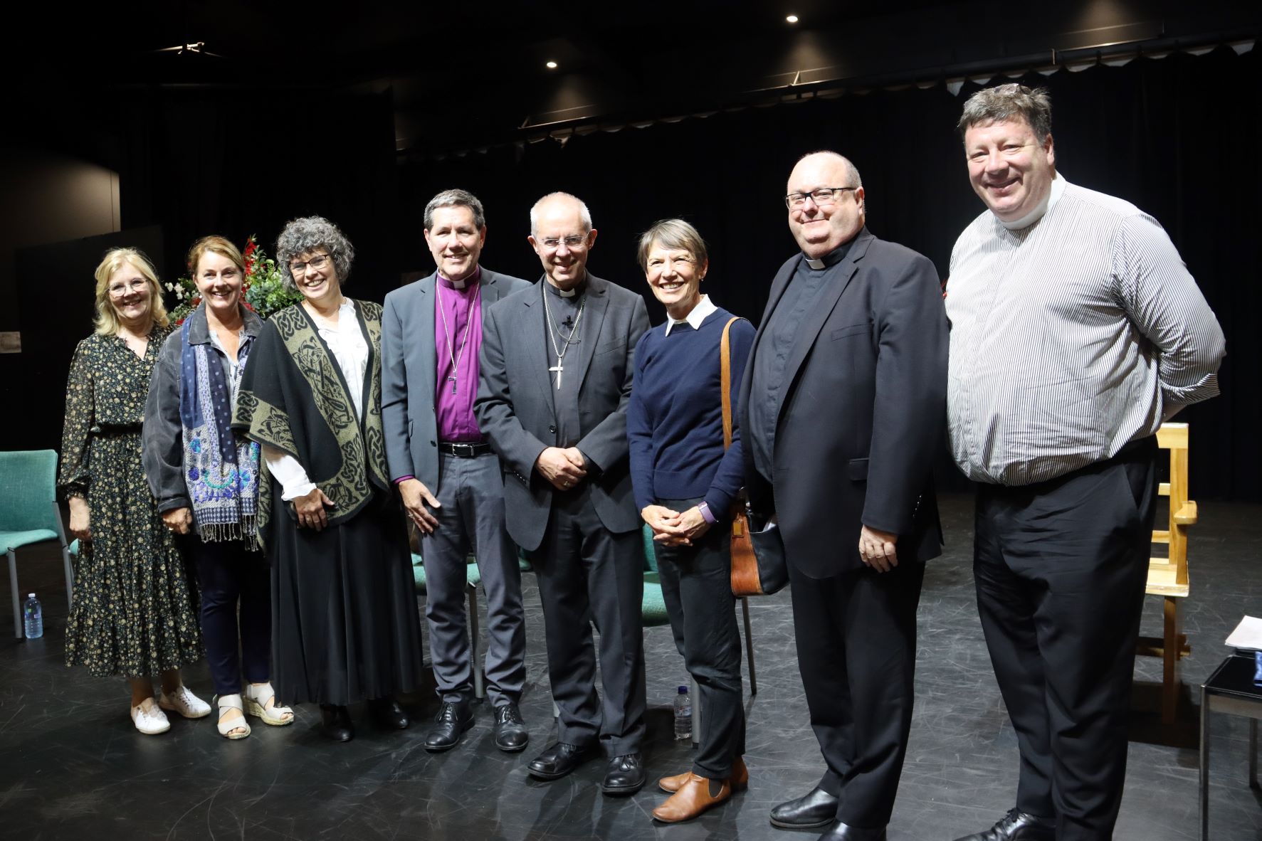 ACSQ clergy with Archbishop Justin Welby in Ballina in 2022