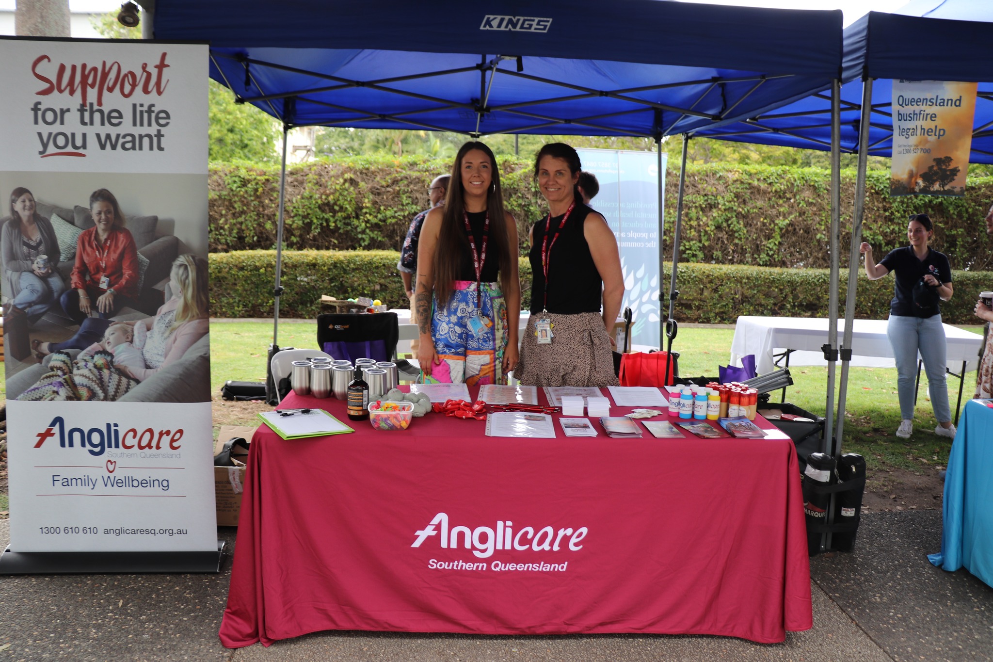Anglicare Southern Queensland stall
