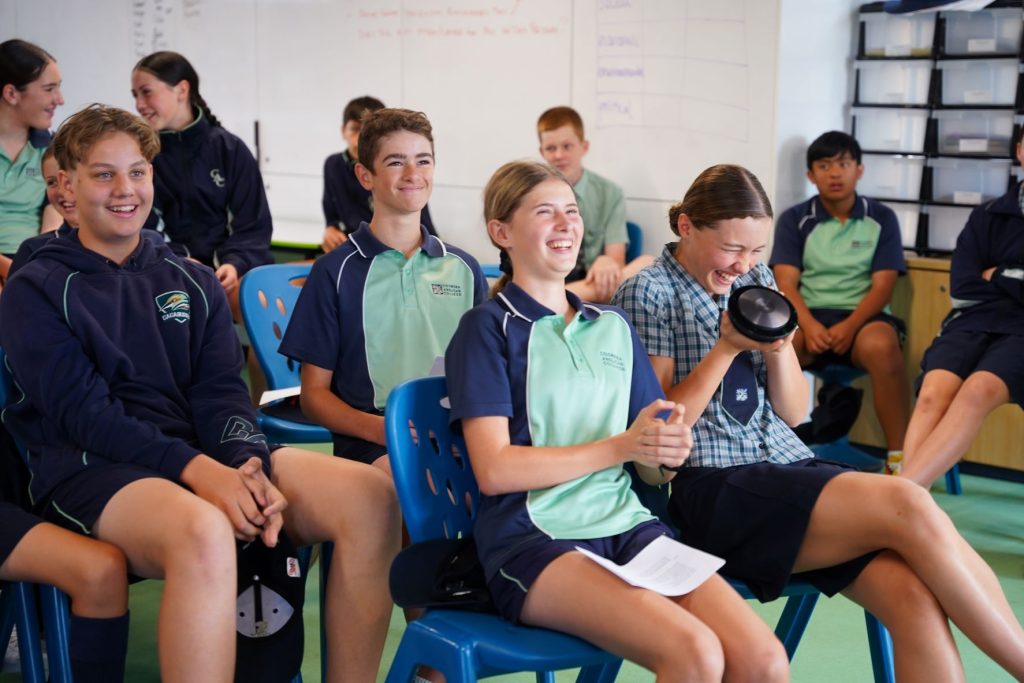 Coomera Anglican College students