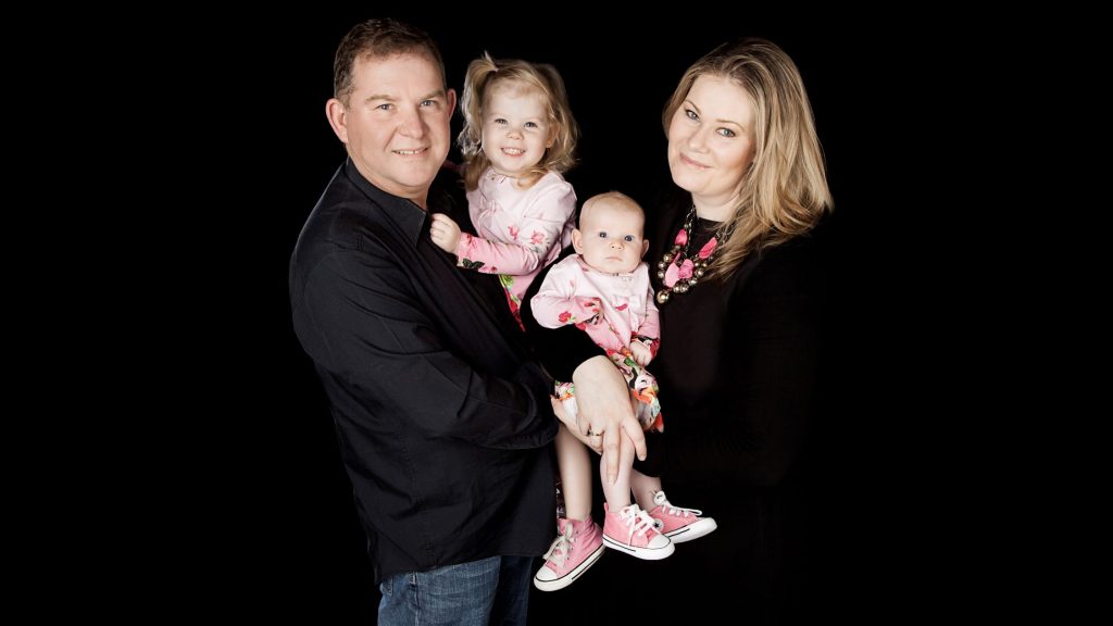 Rebecca McLean and family