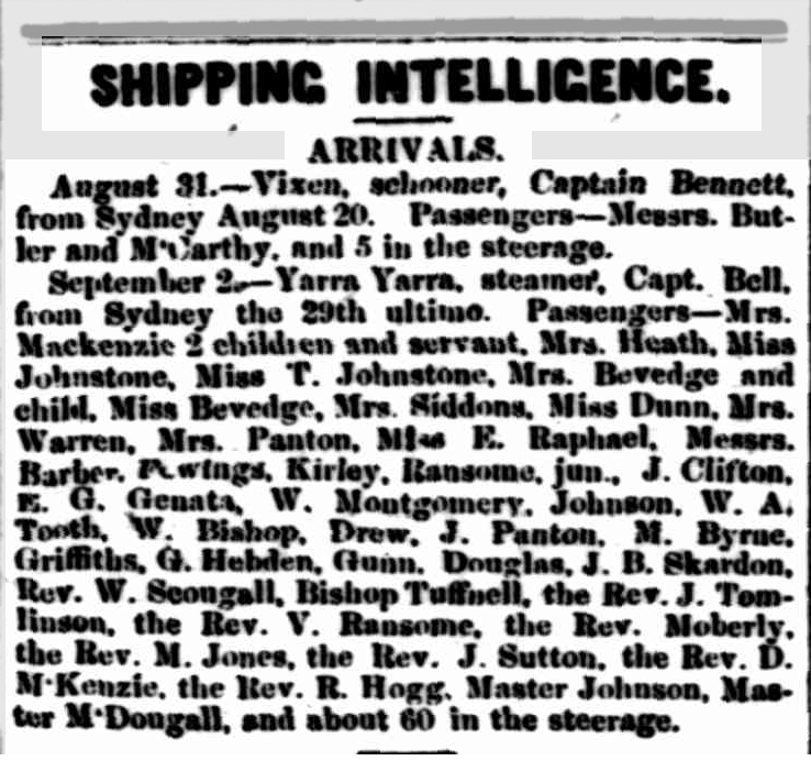 North Australian, Ipswich and General Advertiser 7 September 1860 page 2