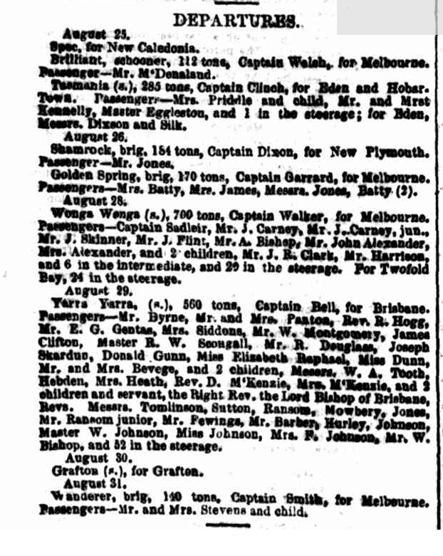 Shipping Gazette and Sydney General Trade List 3 September 1860 page 146